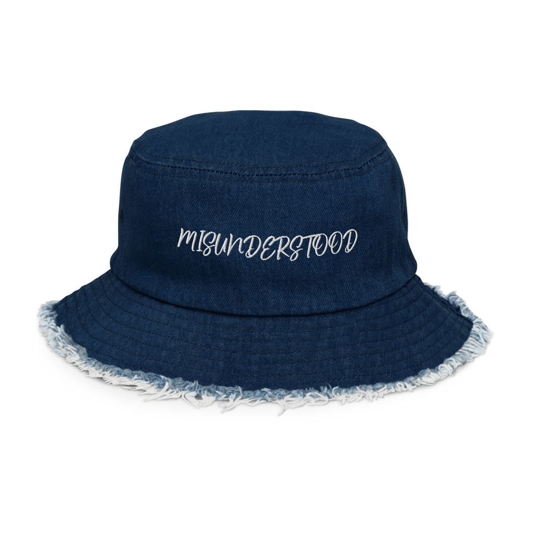 Misunderstood denim bucket hat