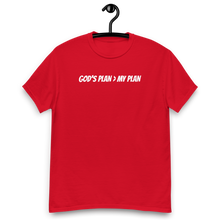 Load image into Gallery viewer, GOD&#39;S PLAN &gt; MY PLAN TSHIRT