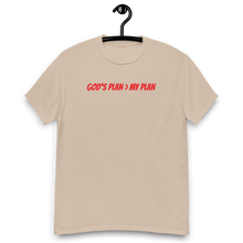 Load image into Gallery viewer, GOD&#39;S PLAN &gt; MY PLAN TSHIRT