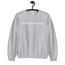 Load image into Gallery viewer, God&#39;s Plan Crewneck-WL