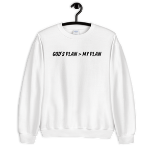 God's Plan Crewneck-BL