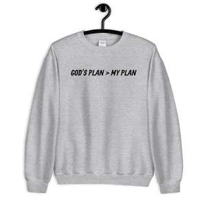 God's Plan Crewneck-BL