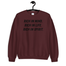 Load image into Gallery viewer, RICH Crewneck-BL