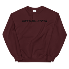 Load image into Gallery viewer, God&#39;s Plan Crewneck-BL