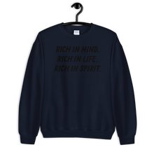 Load image into Gallery viewer, RICH Crewneck-BL