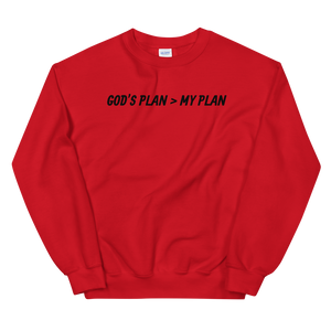 God's Plan Crewneck-BL