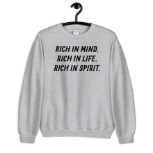 Load image into Gallery viewer, RICH Crewneck-BL