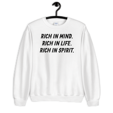 Load image into Gallery viewer, RICH Crewneck-BL